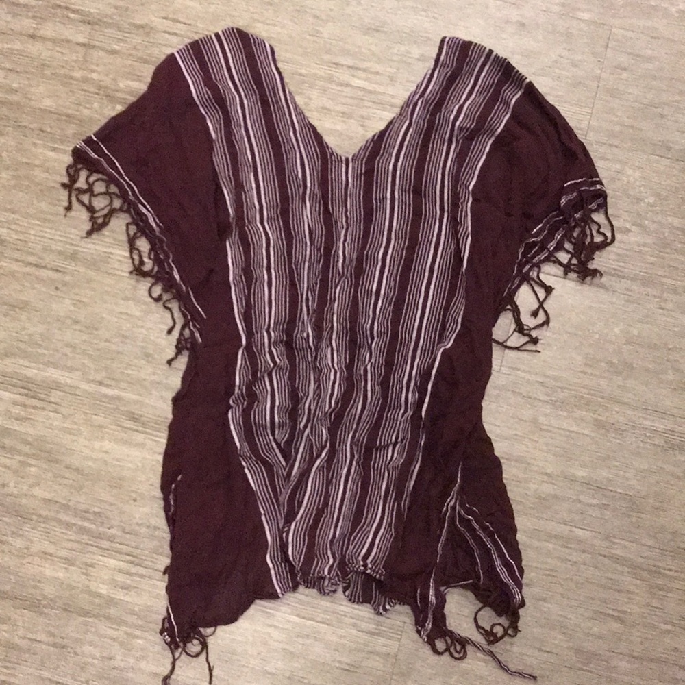 Club monaco swimsuit coverup poncho